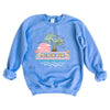 Beach Bum Stripes Graphic Sweatshirt